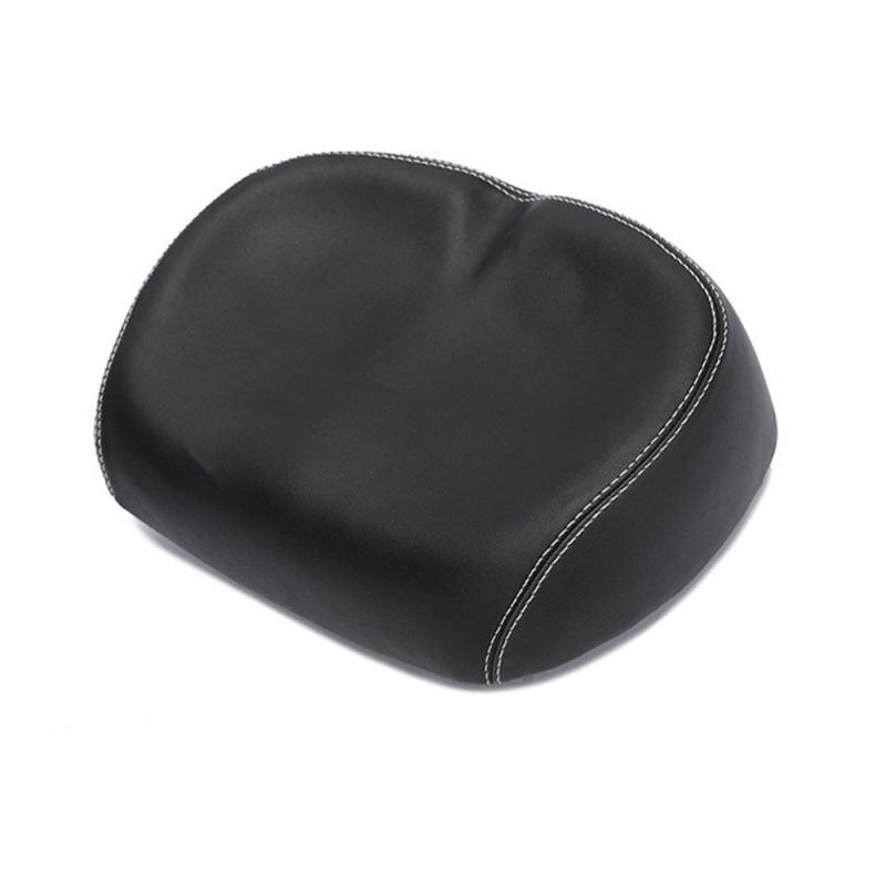 Big Ass Bike Bicycle Cycling Noseless Saddle Wide Large Soft PVC PU Pad Seat Big Butt Saddle Shock Resistance Seat