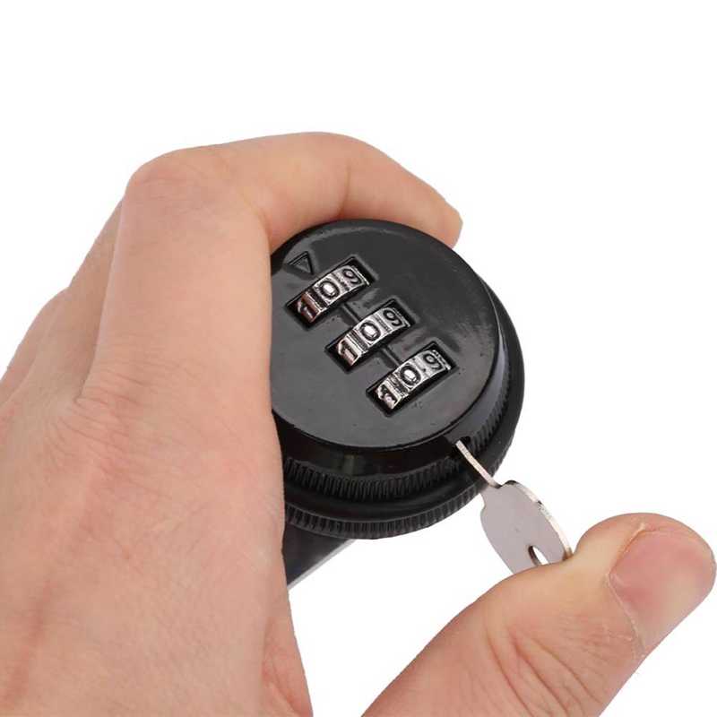 Zinc Alloy Password Combination Camlock Locker Three-digit Pass Protector Door Lock Home Security