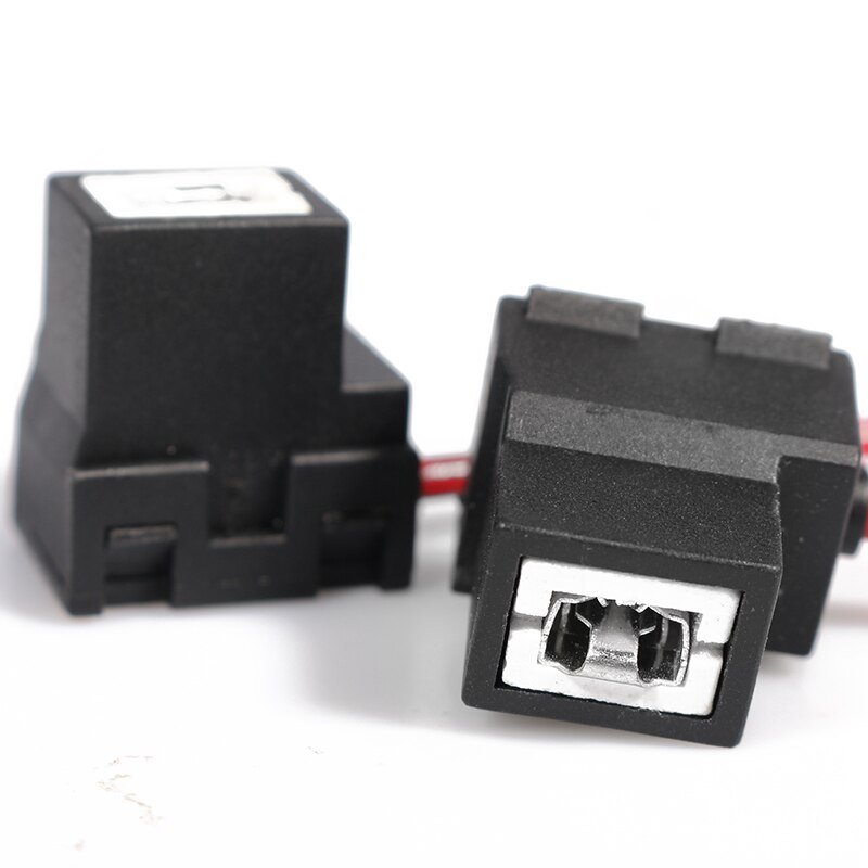 2pz di Alta Qualità di Ceramica H1 H3 H7 Lampadina Presa Adattatore per auto auto Headligt Nebbia base Della Lampada Del Supporto Del Connettore cablaggio