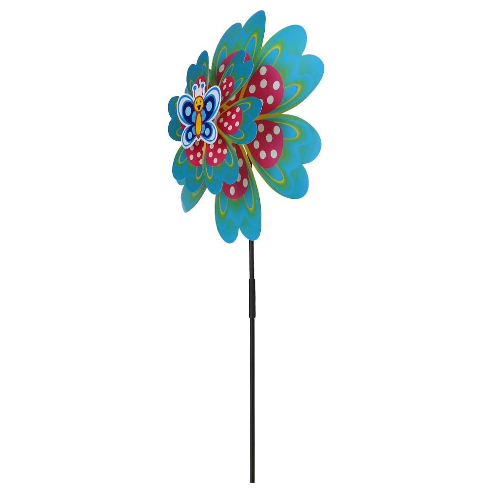 Aankomst Wind Spinner Windmolen Speelgoed Tuin Decoratie Insect Cartoon Vlinder Kids Kinderen Speelgoed Yard Wiel Pinwheel Co