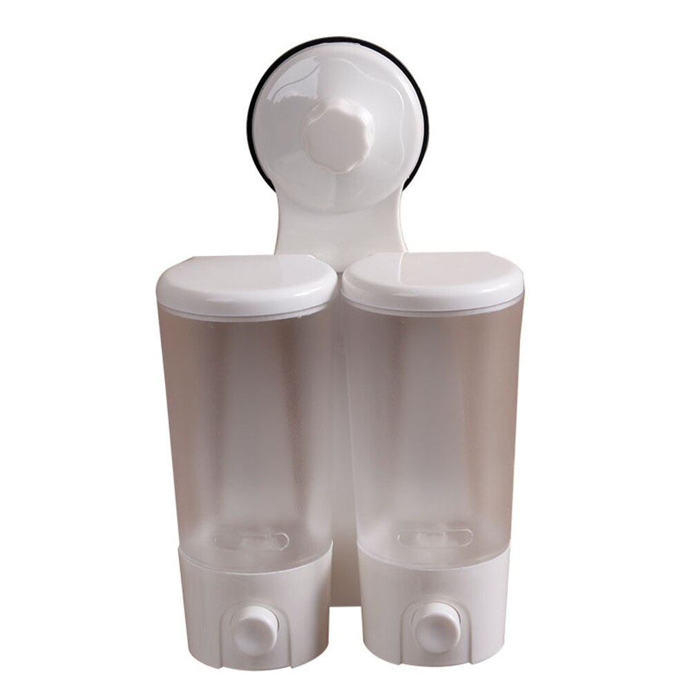 High Power Suction Cup Hand Wash Bath Liquid Single Ended Liquid Soap Dispenser: style 2