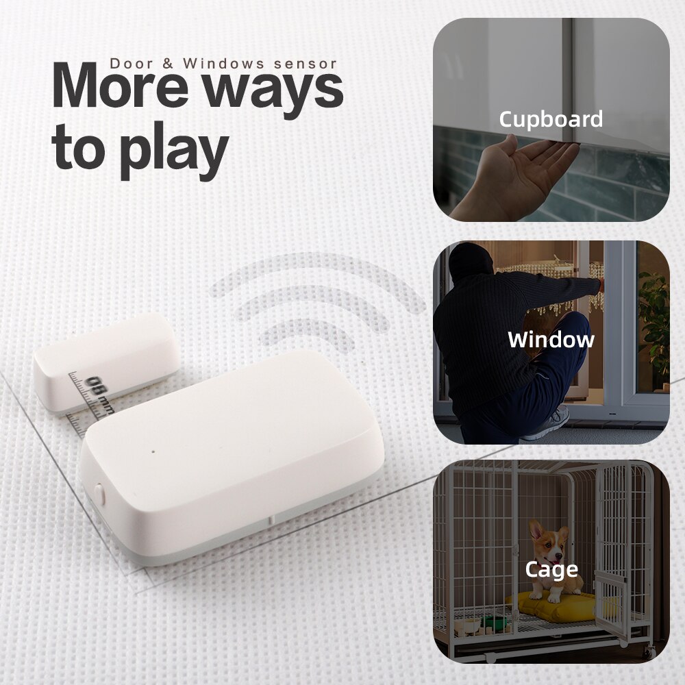 Zemismart Homekit Sensor Kit Tuya Zigbee Hub ZMHK-01 Smart Control PIR Sensor Door Window Sensor Temperature Humidity Sensor