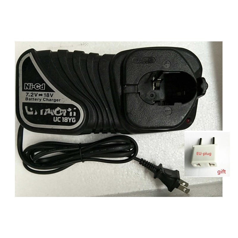 220-240V Charger USED UC18YG for HITACHI 7.2-18V EB914S FEB12S EB1214L EB1214S EB12B EB1414S EB14B EB1424 EB1812S BCC715 BCC915