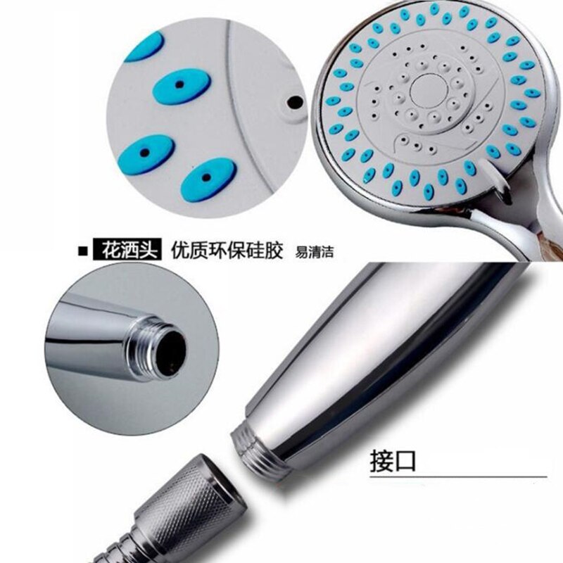 Pommeau de douche à jet réglable économie d'eau salle de bain à main réglable 5 Modes SPA