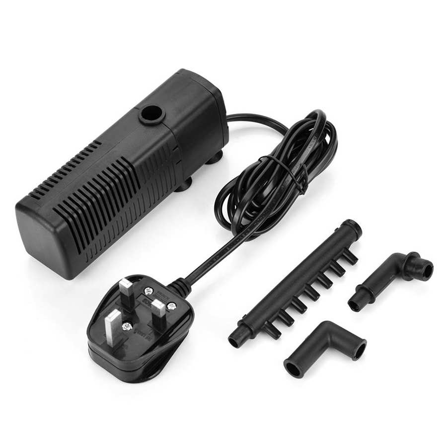 Internal Filter Pump 3 in 1 Submersible Fish Tank Aquarium Oxygen Pump 5W: Style2