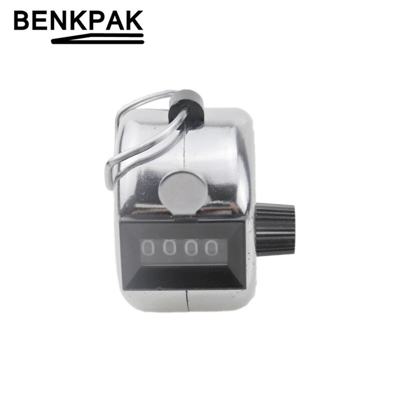 Counter 4 Digit Mechanical Clicker with Finger Ring