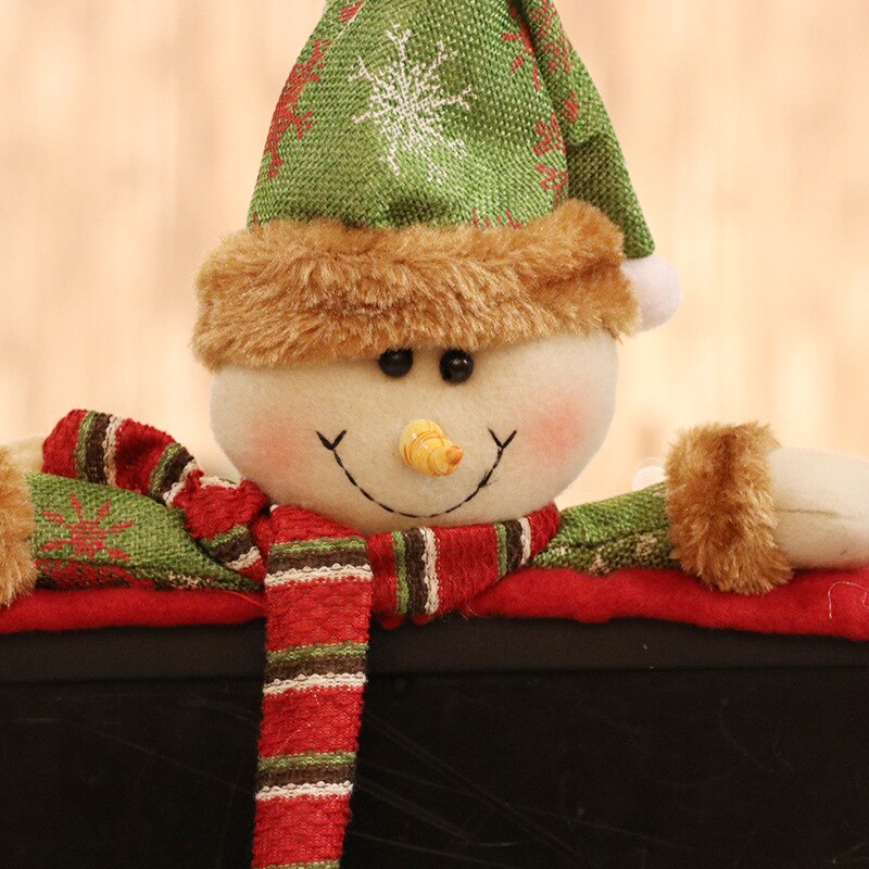 Ozdoby świąteczne robić domu elastyczne pokrowce na komputer osłona przeciwkurzowa na ekran komputera wesołych świąt