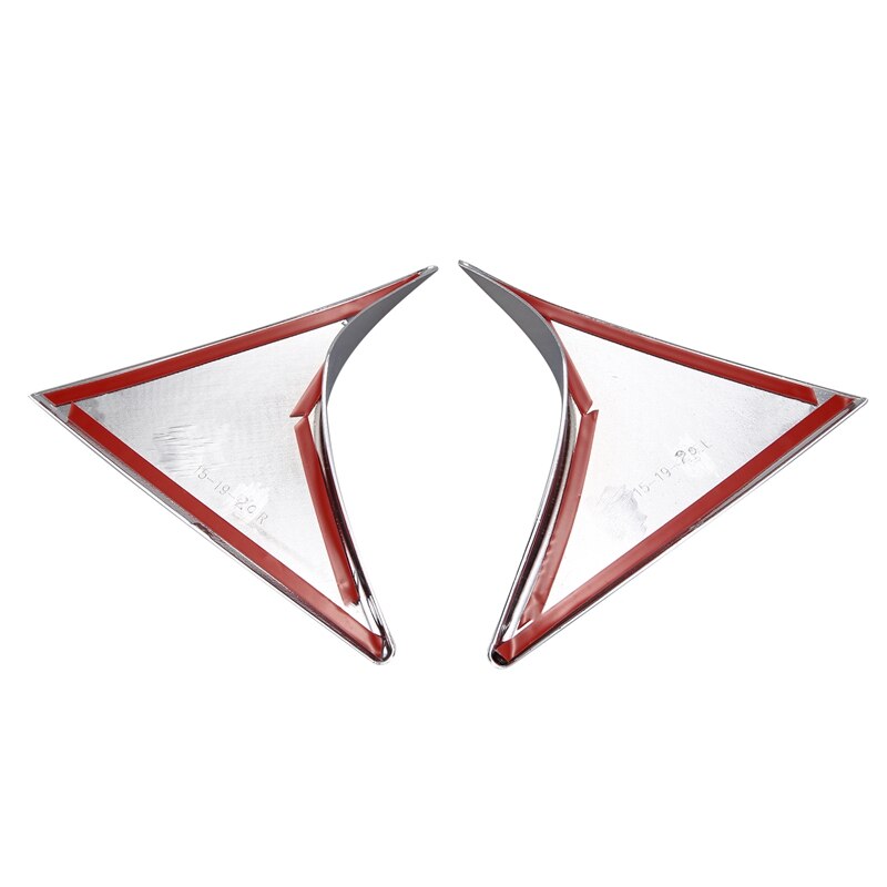 Dla Hyundai Tucson 2016-2018 chrom tylne okno spojler pokrywa boczna potrójna listwa ozdobna słupki ozdobna ramka