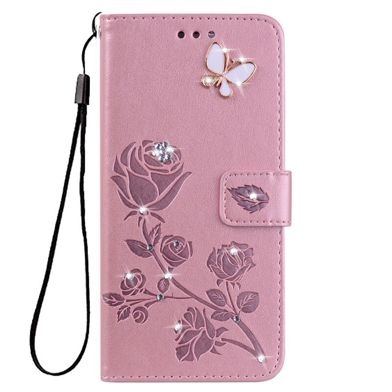 Funda de cuero con tapa para Samsung Galaxy Grand Neo Plus i9060i i9060 gt-i9060i Duos i9082 I9080 Gt-i9082 3D: 3Pink Butterfly
