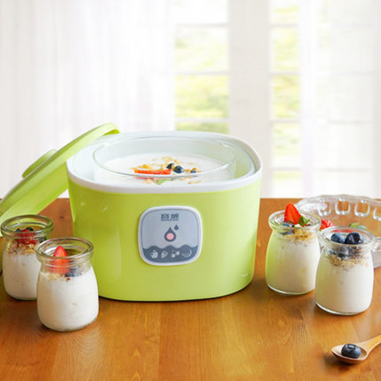 Natto, yoghurt en rijst wijn 3 in 1 Automatische Maker Gebakken yoghurt machine huishoudelijke automatische mini glas liner natto yoghurt maker