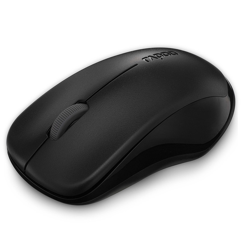 Rapoo – souris optique de jeu silencieuse sans fil, 1000 DPI, bouton muet, pour Macbook, PC, ordinateur portable