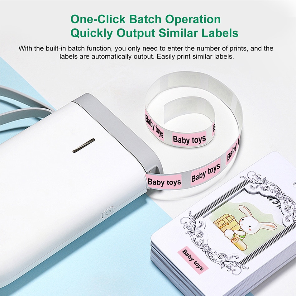 Wireless label printer Portable Pocket D11 Label Printer Portable BT Thermal Label Printer Home Use Office Fast Printing Printer