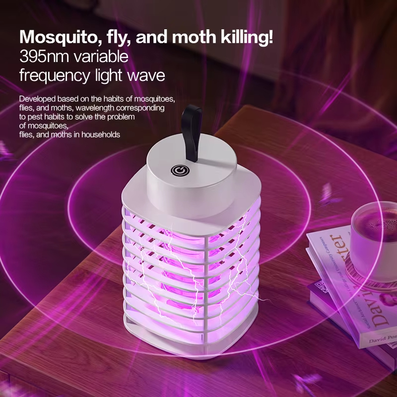 Xiaomi Mosquito Killer Lamp Portable Electric Fly Trap Insectkiller Usb Rechargeable Lamp Outdoor Mute Anti Mosquito Lamp Insect
