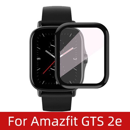 Miękkie włókno szkło ochronne przezroczysta folia do Amazfit GTS 2 Mini GTS2 GTS2e Bip S U Pro Smartwatch ekran futerał ochronny: For GTS 2e / 4 Pcs