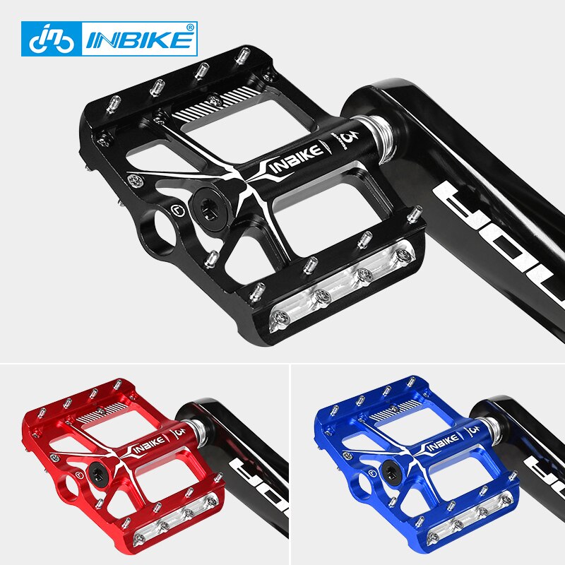 Inbike Mountainbike Pedalen Ultralight Verzegelde Lagers Mtb Pedalen Aluminium Fiets Pedalen Platte Bmx Fietsen Accessoires