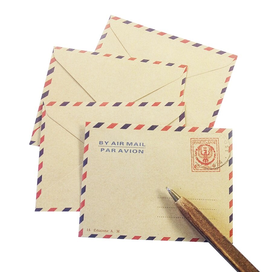 10 Stks/partij Mooie Mini Envelop Romantische Stijl Envelop Wenskaart Postkaart Enveloppen Briefpapier
