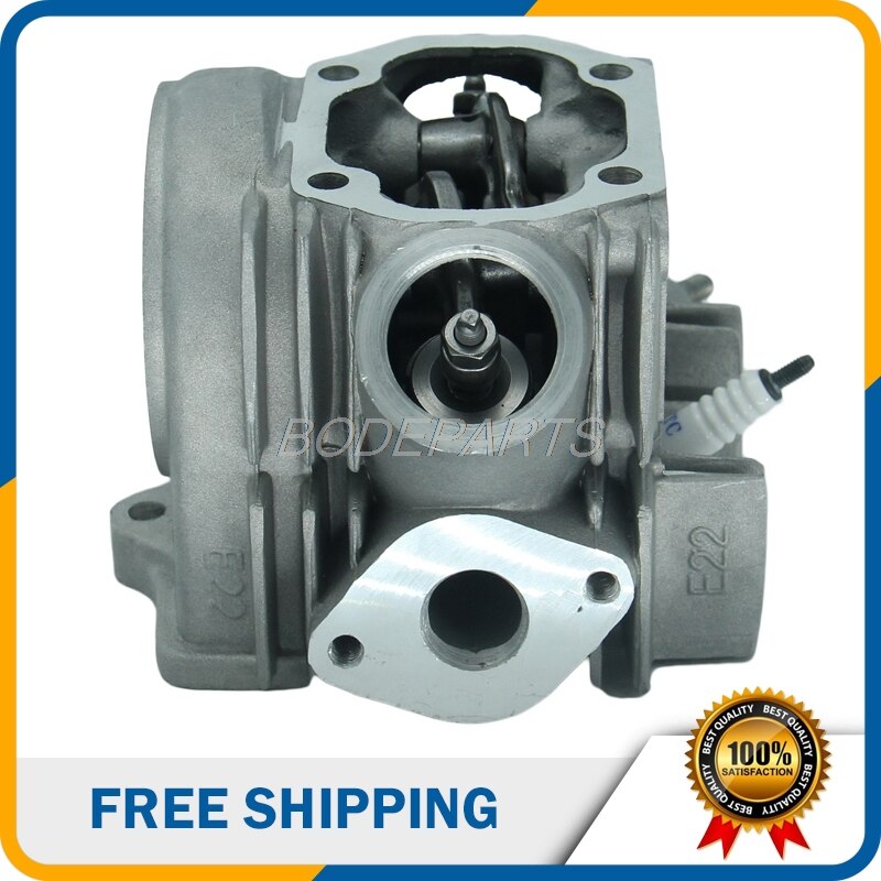 50cc Air-cooled Cylinder Head With 5 Caps For Lonxin Zongshen Lifan Horizontal 50cc Off-road Automatic Wave Reverse Gear Engine