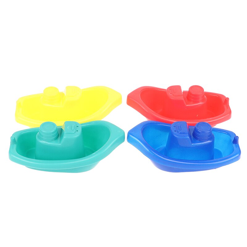 4 stücke Schwimm Schiff Schlecht freundlicher Boote Schlecht Spielzeug Badewanne Schwimmen Wasser Spielen Spaß Pädagogisches Stiefel Spielzeug für freundlicher Baby dusche: Ursprünglich Titel