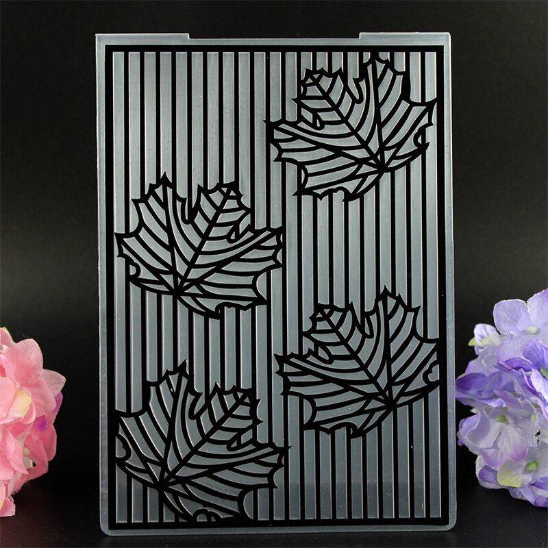 KUNSTSTOFF PRÄGUNG ORDNER Blätter DIY sammelalbum Album karte verpackung dekoration schneiden stirbt papier handwerk Y003