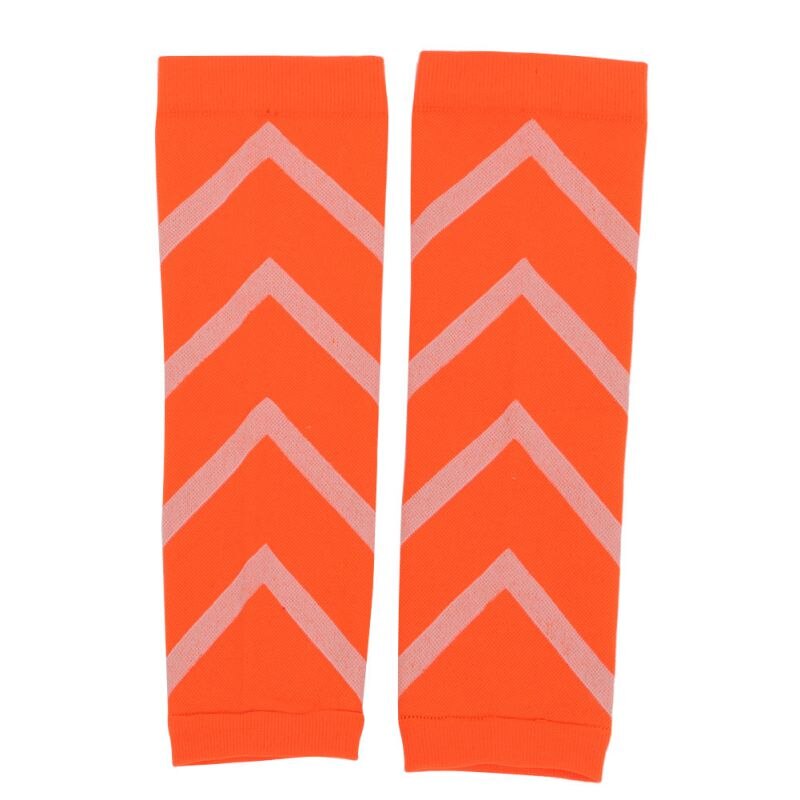 Hewolf 1pc kompression sport knästöd ben ärm keps stag omlott skydd knäskydd vadskydd: Orange