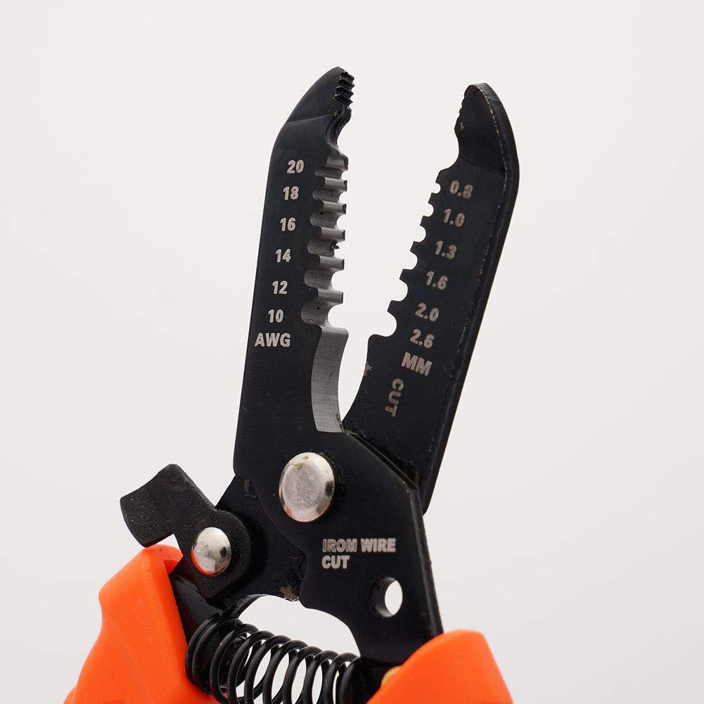 Multifunctionele draadstrippers Terminal krimpfunctie Draadsnijden en draaien Speciaal gereedschap voor elektricientang