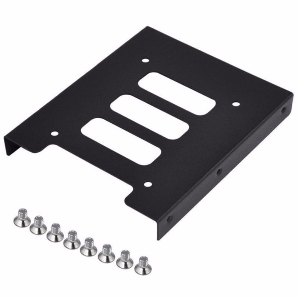 Metal For PC Hard Drive Enclosure Holder 2.5 Inch SSD HDD To 3.5 Inch Mounting Adapter Bracket Dock Hard Drive Holder