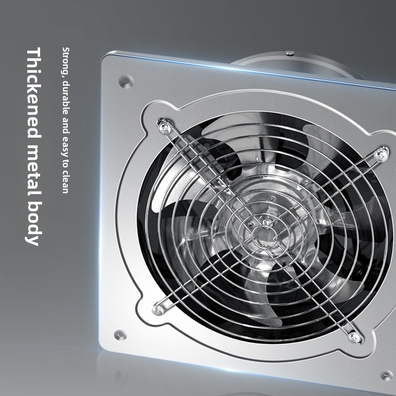 Ventilateur extracteur à grande vitesse, aérateur pour toilettes, aérateur pour fenêtre et mur, 6 ", 8"
