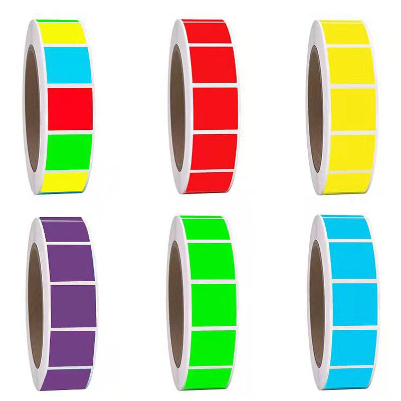 500Pcs Kleur Code Label Sticker Voor Home Organisatie Projecten Onderscheiden Desktop Items Keuken Containers Classificatie Label