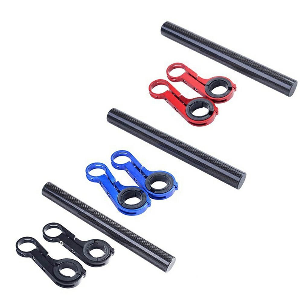Fietsen Scooter Carbon Buis Fietsstuur Houder Handvat Bar Fiets Accessoires Extender Mount Bracket Moutain
