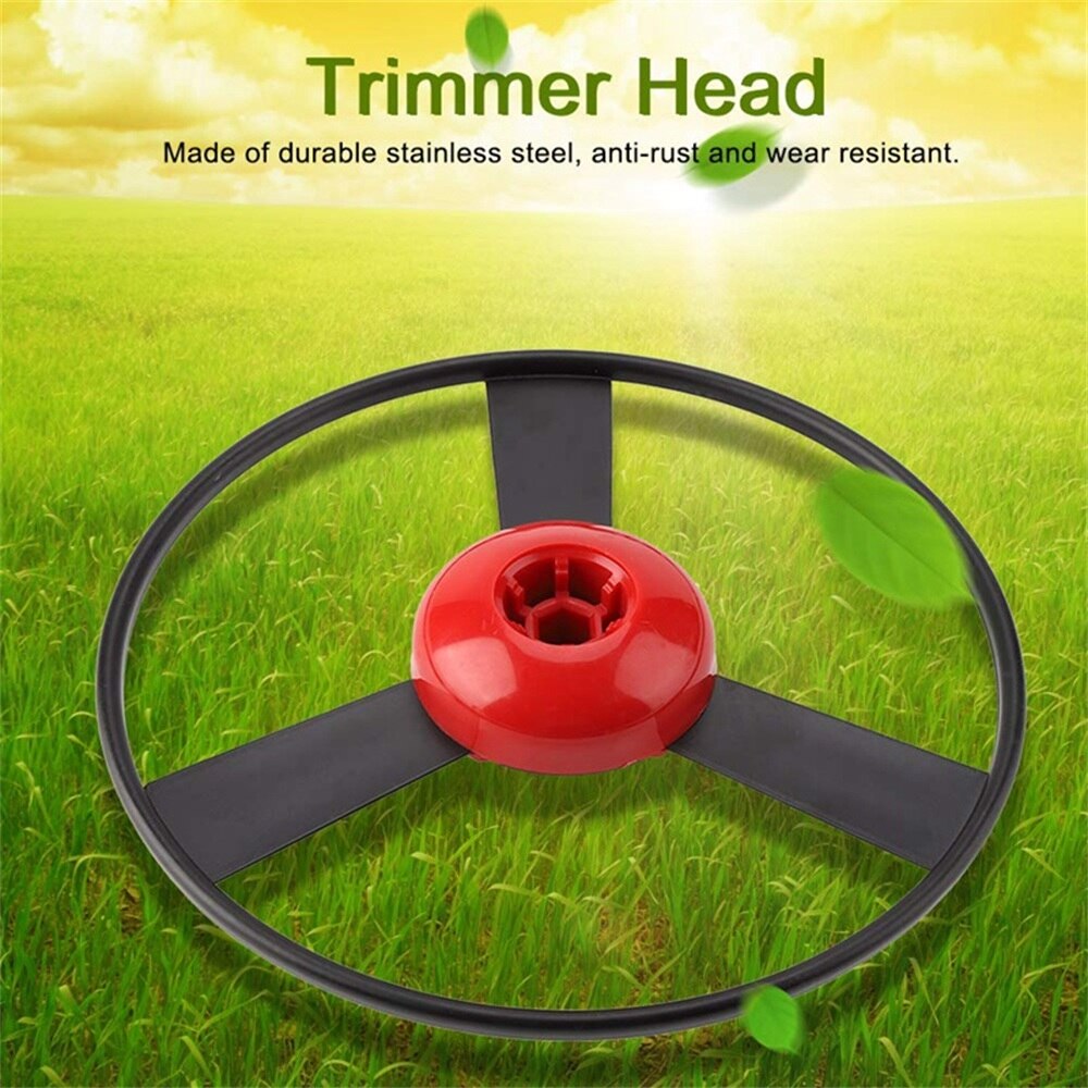 Wires Gas Trimmer Head Garden Gras Trimmer Head Grass Brushcutter Attachment Lawn Mower Heads Replacement Parts Stainless Steel