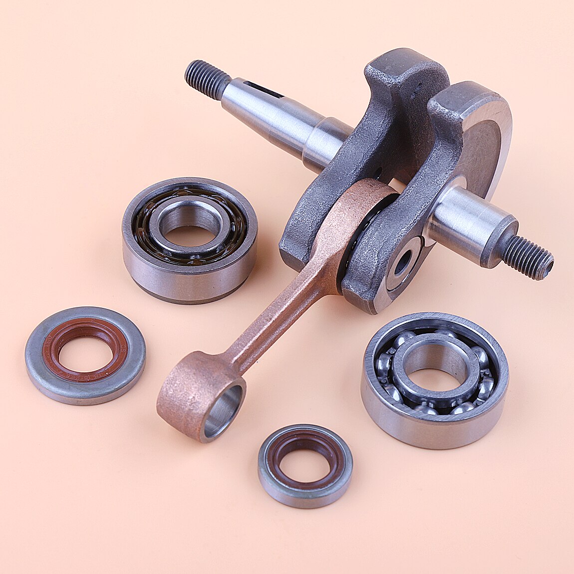 Cigüeñal para Stihl BR340 BR380 BR420, conjunto de sellado de aceite, pieza de repuesto para soplador de mochila