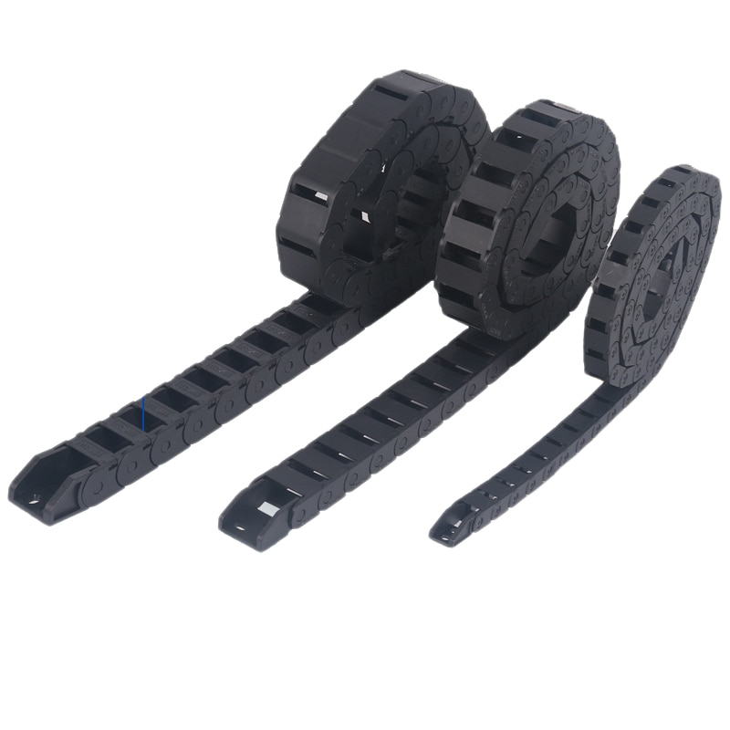 1 meter Nylon Drag Chain Energy Chain CNC 3D Printer Tank Chain For Automation Equipment 8*8mm 10*10/15/20 15*15/20/30/40mm
