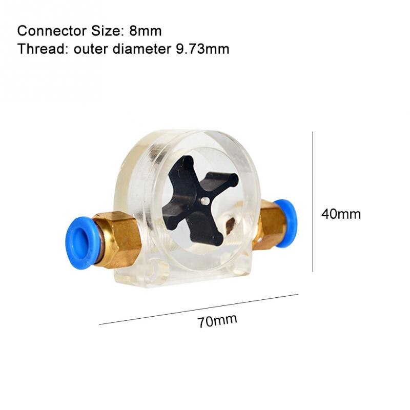 Flow Indicator Engraving Machine Computer Spindle Motor Waterway Water Cooling