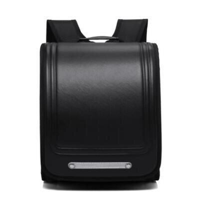 Colorfulyou – sac à dos orthopédique pour garçons et filles, étanche en PU, pour écoliers japonais,: black