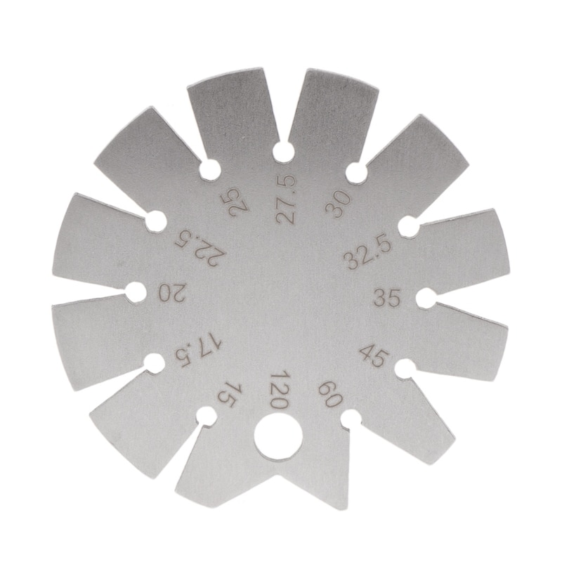 Stainless Steel Bevel Gauge Angle Ruler Protractor Range 15-120 Degree Gage Measuring Tool for Carpentry Woodworking