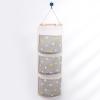 Organizador para cama y sofá, accesorio de almacenamiento con bolsillos para cabecera, colgador de pared, 3 bolsillos, para baño y bebé: B