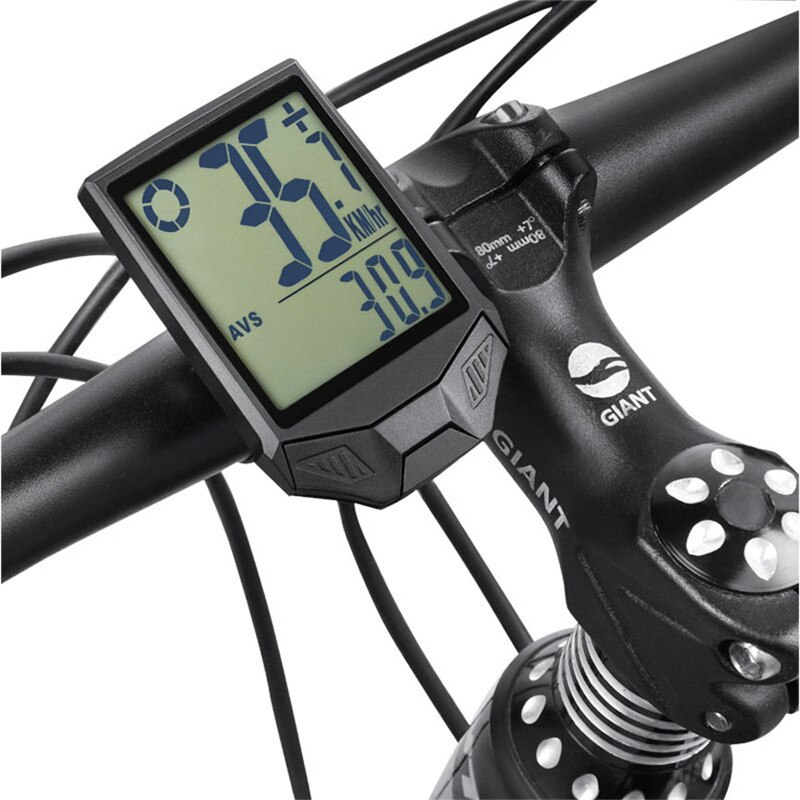 Wireless Bicycle Odometer Multifunctional Heart Rate Bicycle Computer Cadence Cycle Computer Nightlight Waterproof