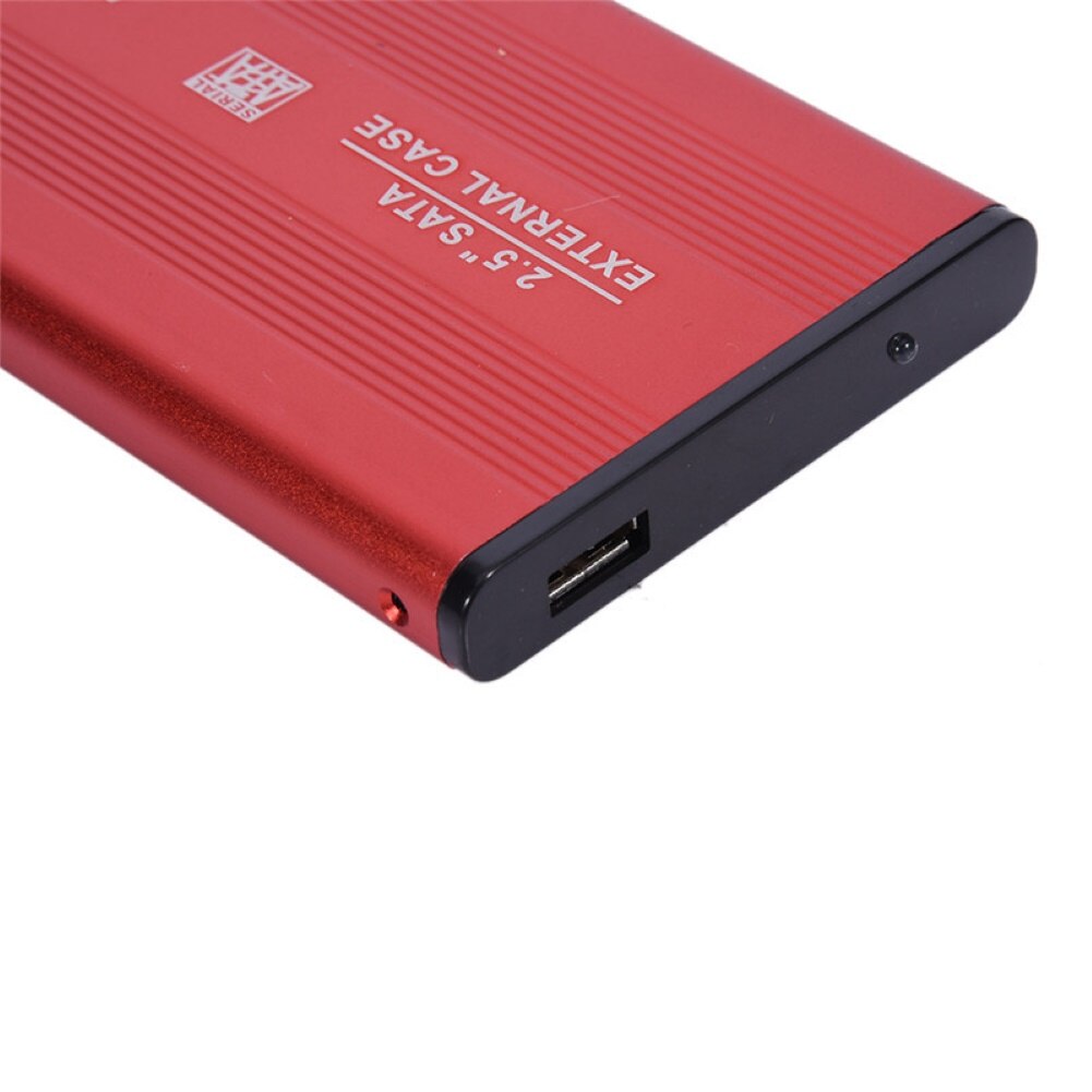 External USB 2.0 2.5inch SATA SSD HDD Enclosure Mobile Hard Disk Drive Case Box