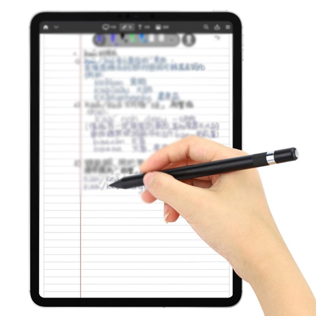 Universal for ipad android tablet painting Touch screen stylus Capacitive pen active Micro USB Charging interface