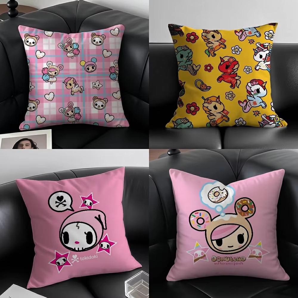 Japan Tokidoki Kreative Kissen fallen aufbringen Druck Kissenbezug Wohnzimmer Sofa Kissen Abdeckung Schlafzimmer Zimmer Dekor