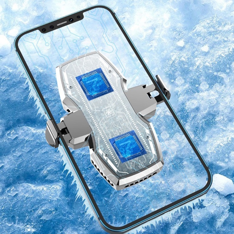 A9LC Smartphone Cooler Mobiel Radiator Met Dual Semi-Conductor Koeling Chip Cooling Case Voor Alle Soorten Mobiele Telefoon