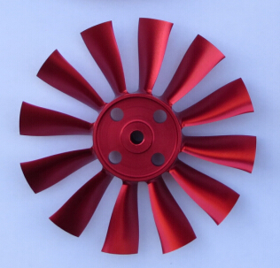 70mm metal ducted parts JP EDF fan / ducted tube / leaf / shell / fairing/Shroud: Navy Blue