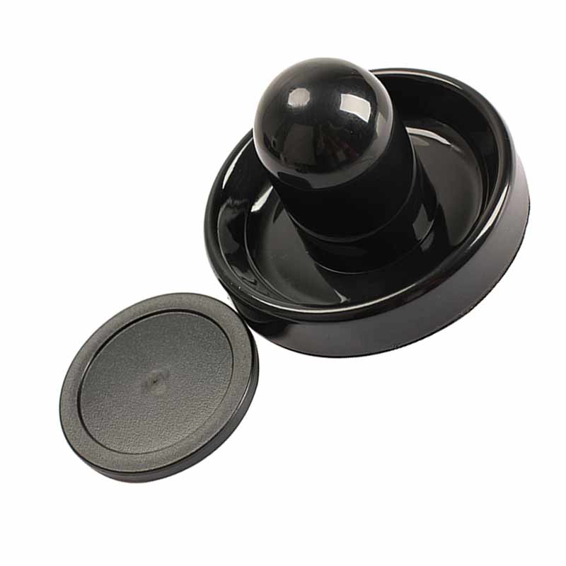 96mm luft hockey bord filt pusher hammer målvakter med 1pc 63mm puck svarte ys-kjøpe