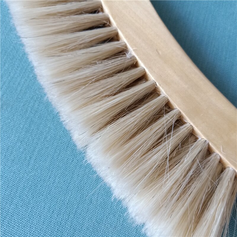 Natural Solid wooden bed brush cleaning brush broom bristles mane dusting sofa bed sheet sweep bed brushes 31.5cm*20cm*5cm