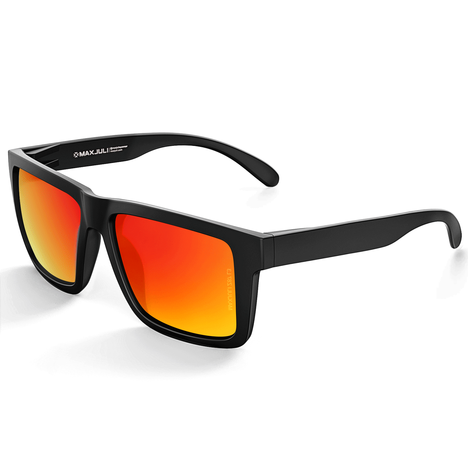 MAXJULI XL Size Extra Large Z87 Sunglasses for Big Wide Heads Men TR90 Ultralight Sun Glasses For Big Face UV400 Protection 8228: green
