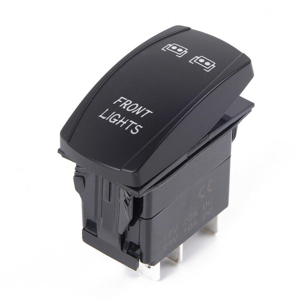 3pcs/set Front&Rear&LED Light Bar Rocker Switch for UTV Polaris RZR 900 1000 Ranger