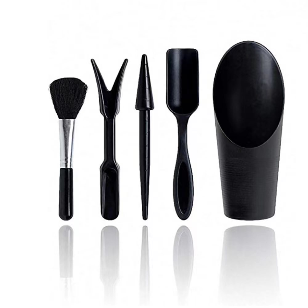Juego de Herramientas para plantas suculentas de interior, Kit de plantador de jardín de 5/8/13/15/16 piezas, bonsái, herramienta de plántulas de trasplante en miniatura: Negro