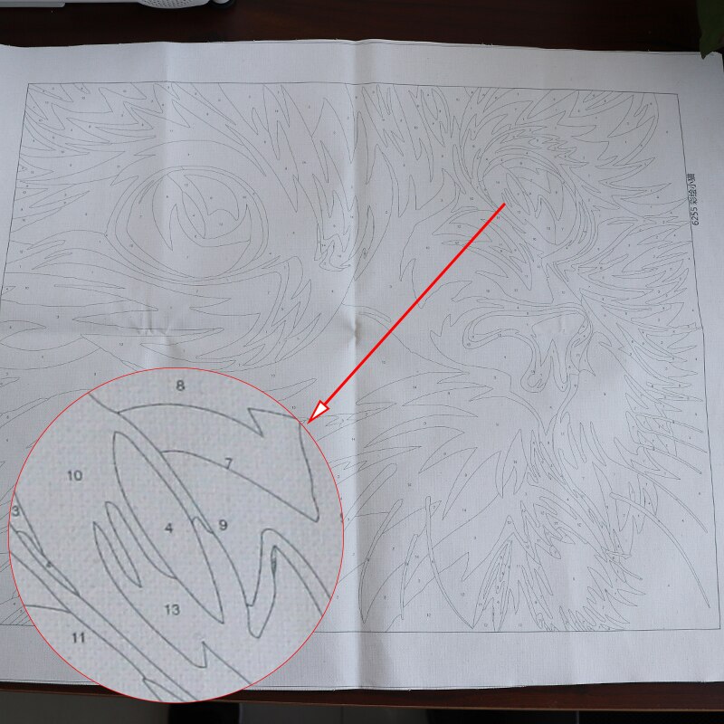 Drawing By Numbers Flowers Kits Oil Painting On Canvas Drawing Painting By Numbers For Wall Art Lily Picture