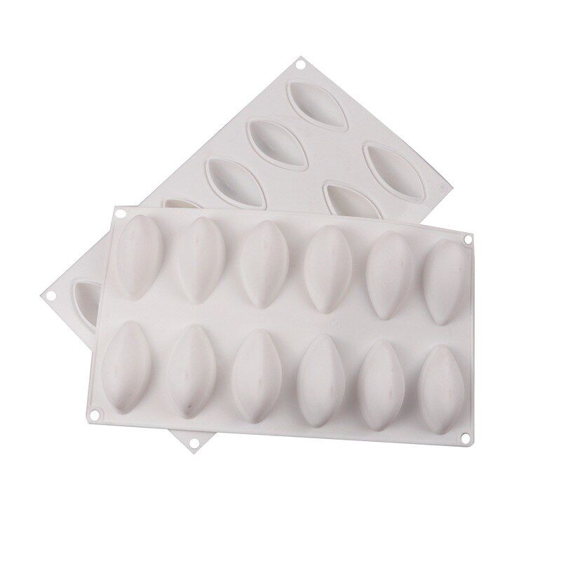 12 Pice Mango Siliconen Cake Decorating Mold Voor Bakvorm Dessert Mousse Gebak Pan Bakewar Gereedschap Keuken Gereedschap Accessoires