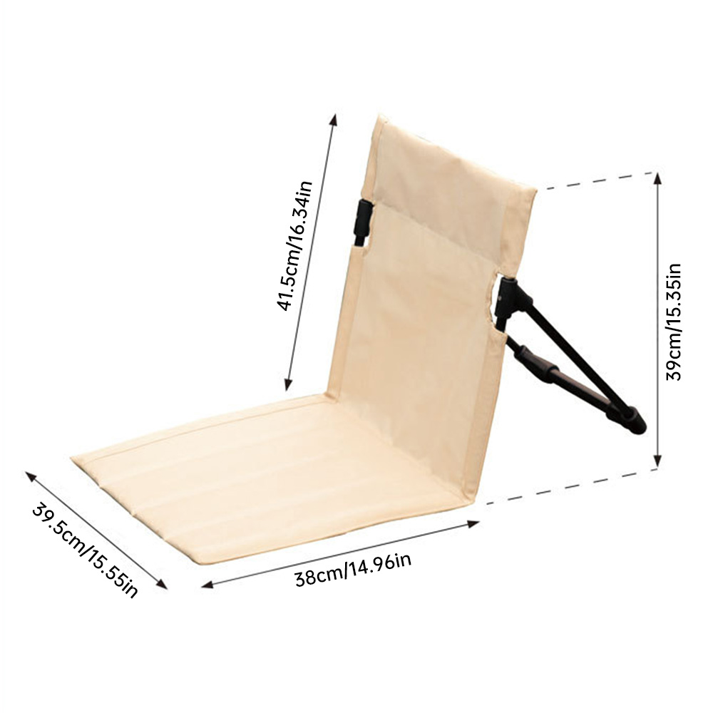 draussen Foldable Camping Sessel Foldable tragbar Strand Sessel Garten Park Single liegend Sessel Rückenlehne Kissen Picknick Camping